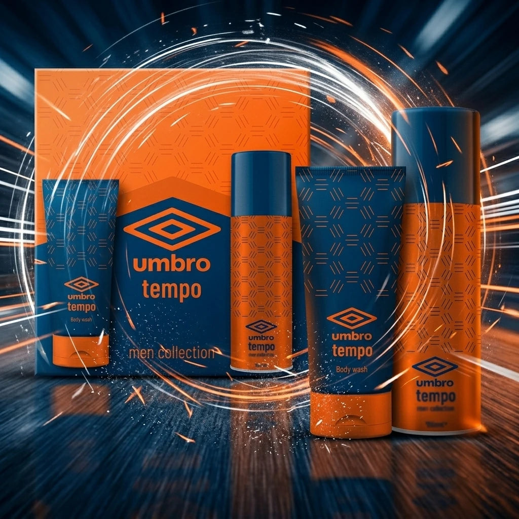 Umbro - Tempo - Coffret Déodorant Spray & Gel Douche