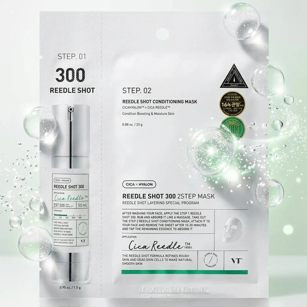 VT COSMETICS - Reedle Shot 300 2-Step Mask