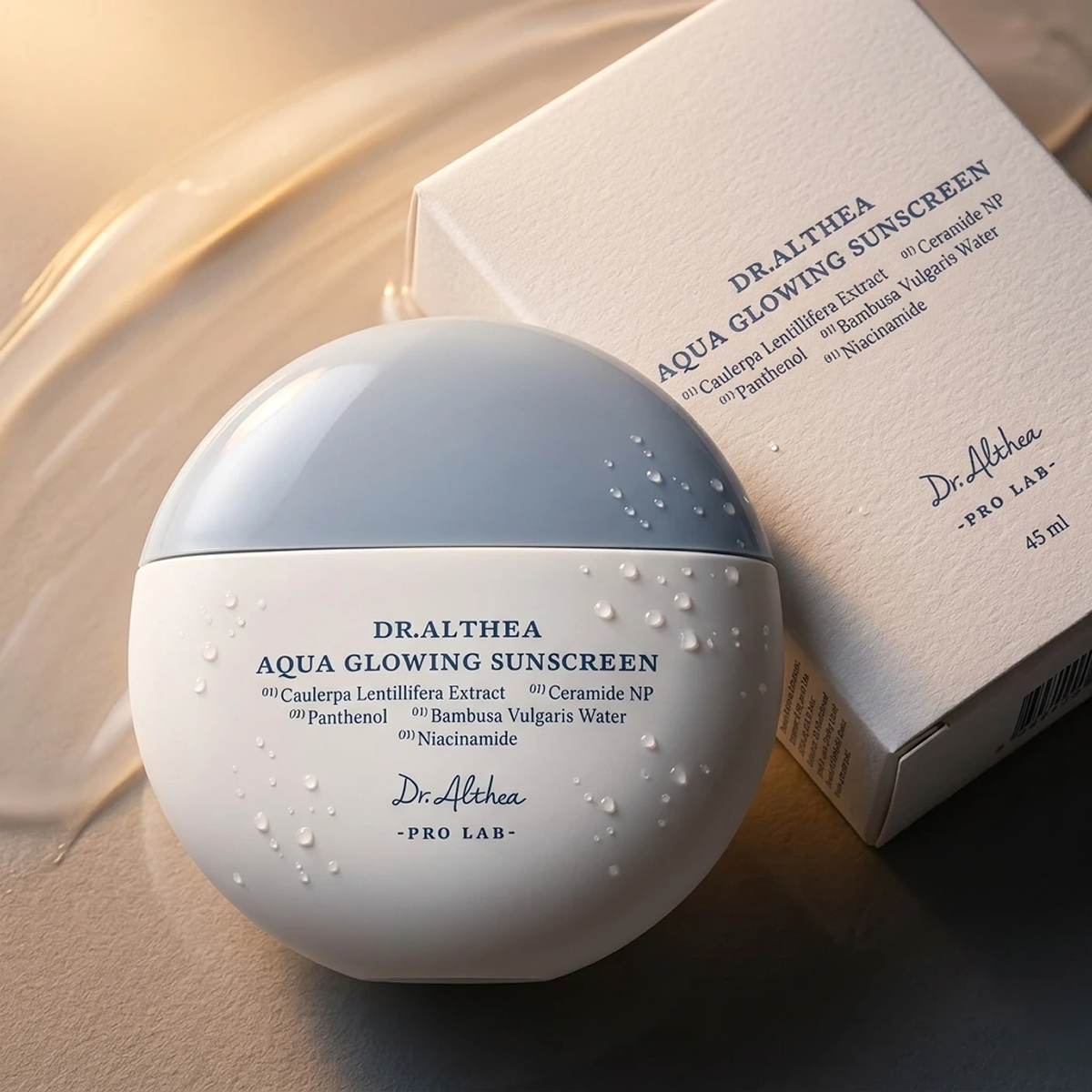Dr. Althea - Aqua Glowing Crema Solare