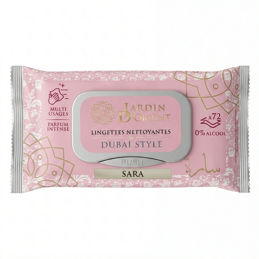 Dubai Style - Sara - Salviette umide profumate Viso e Corpo x72 Salviette
