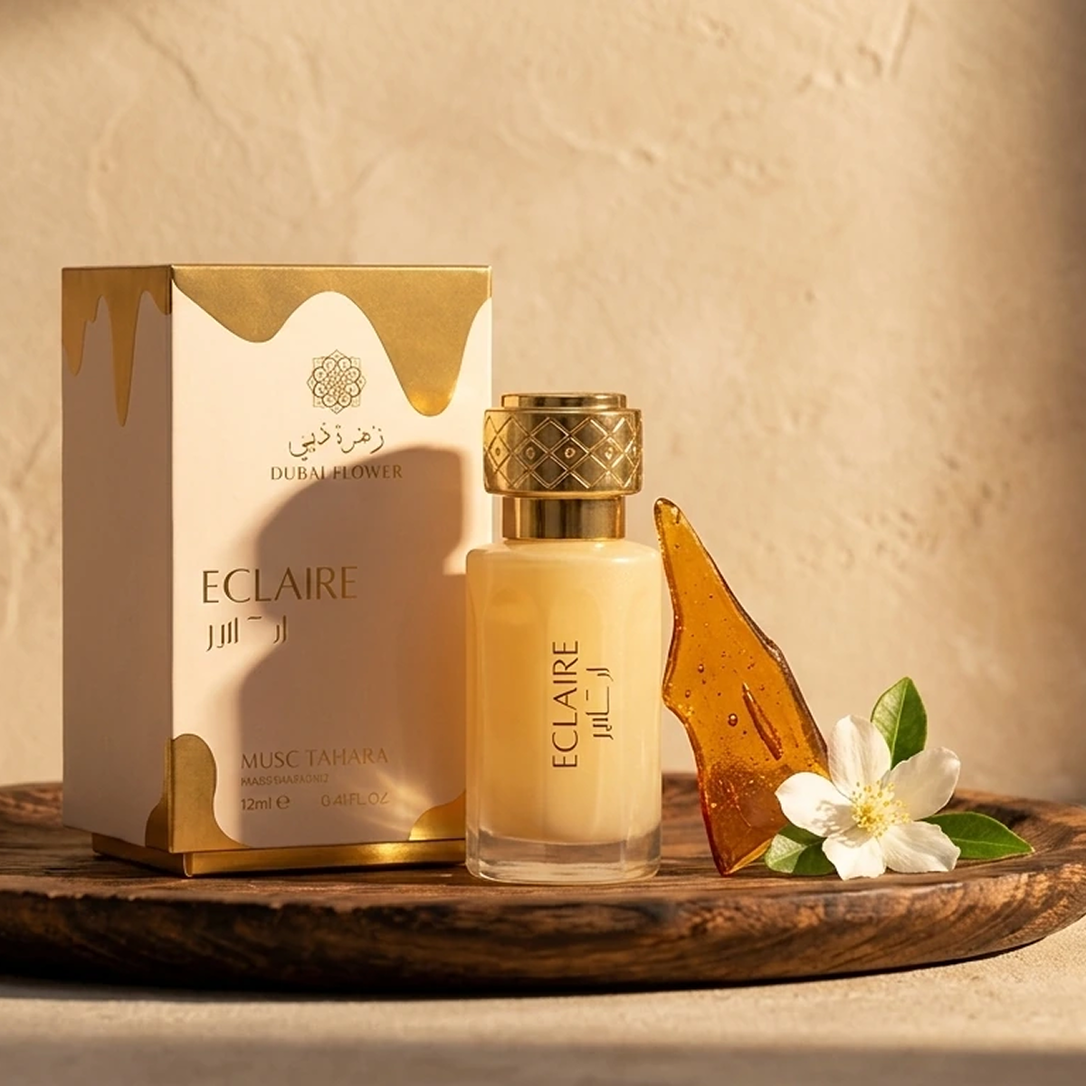 12ml Dubaï Flower - Musc Tahara Eclaire - Concentré de Parfum Mixte