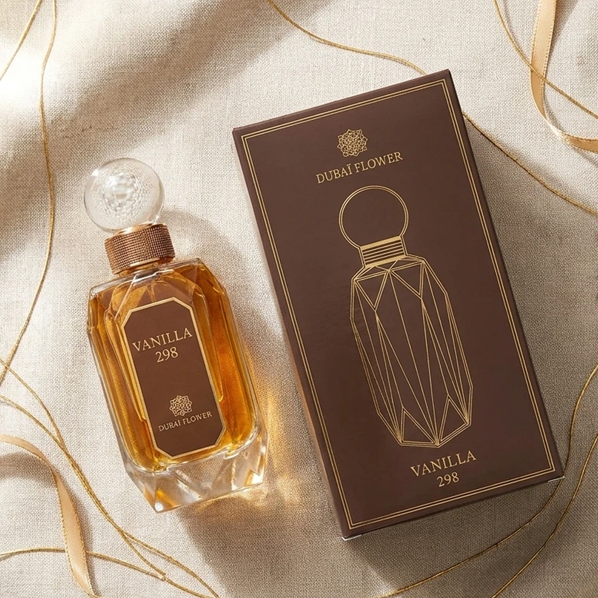 100ml Dubaï Flower - Vanilla 298 - Extrait de Parfum Mixte
