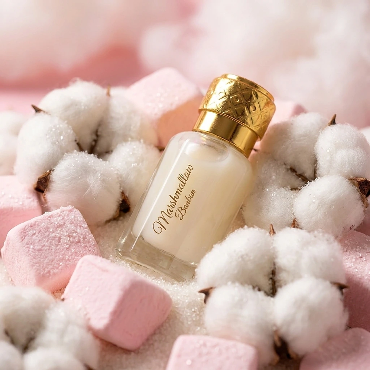 12ml Dubaï Flower - Musc Tahara Marshmallow Bonbon - Concentré de Parfum