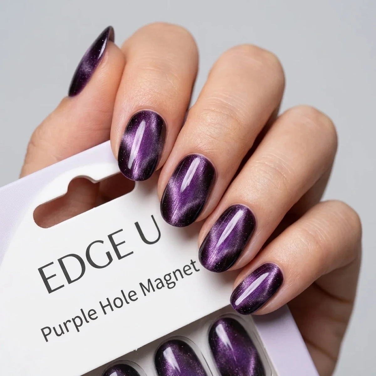 EDGE U - Purple Hole Magnet - Strisce per Unghie