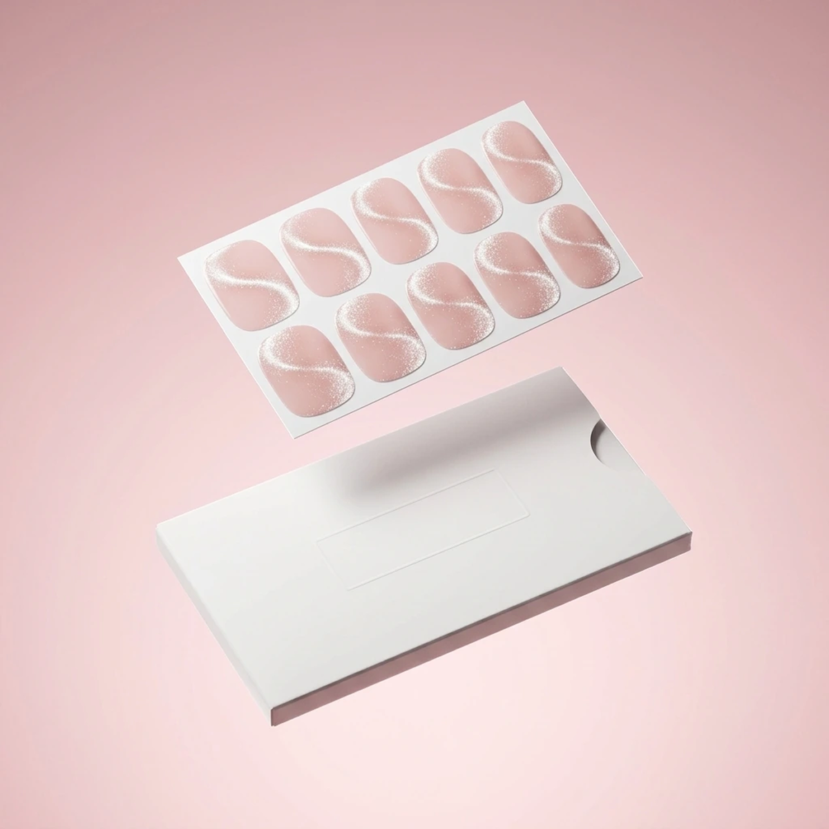 EDGE U - Wave Pink Magnet - Strisce per Unghie