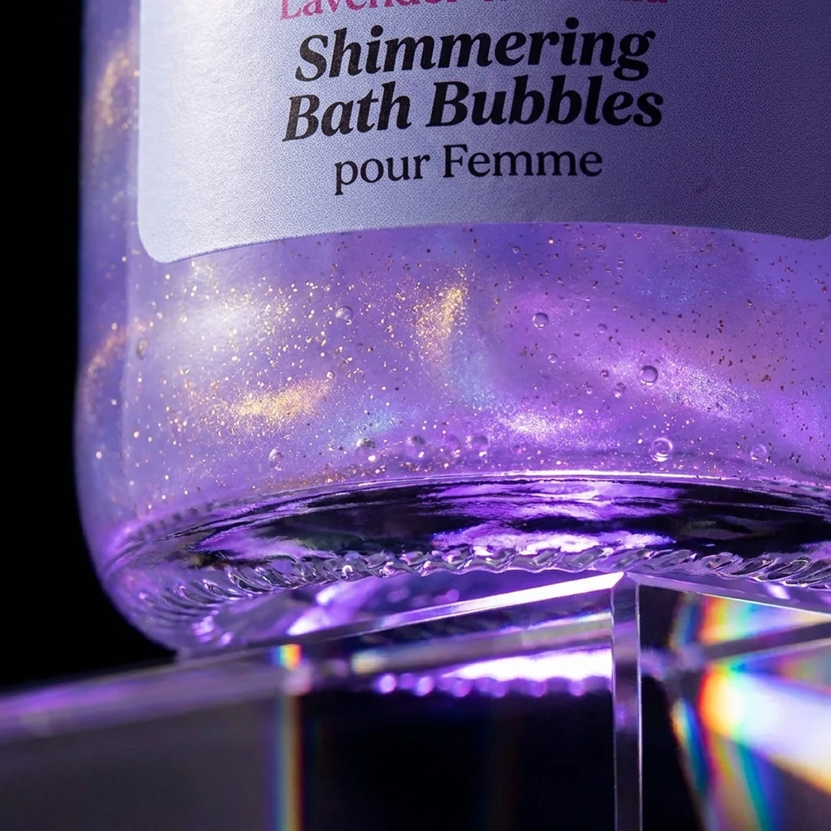 Emily In Paris - Lavender & Vanilla - Shimmering Bath Bubbles da Donna