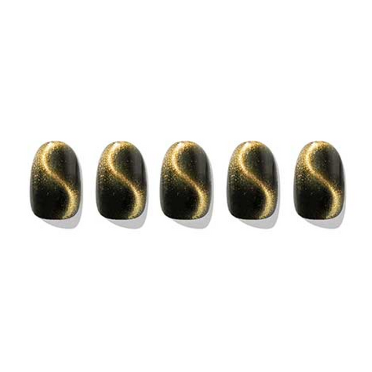 EDGE U - Wave Gold magnet - Strisce per Unghie
