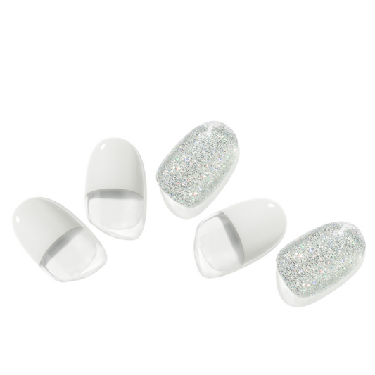 EDGE U - Glam White French - Strisce per Unghie