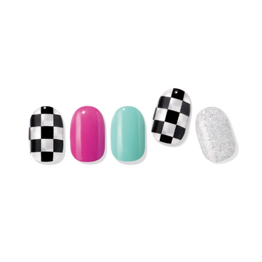 EDGE U - Racing Check - Strisce per Unghie