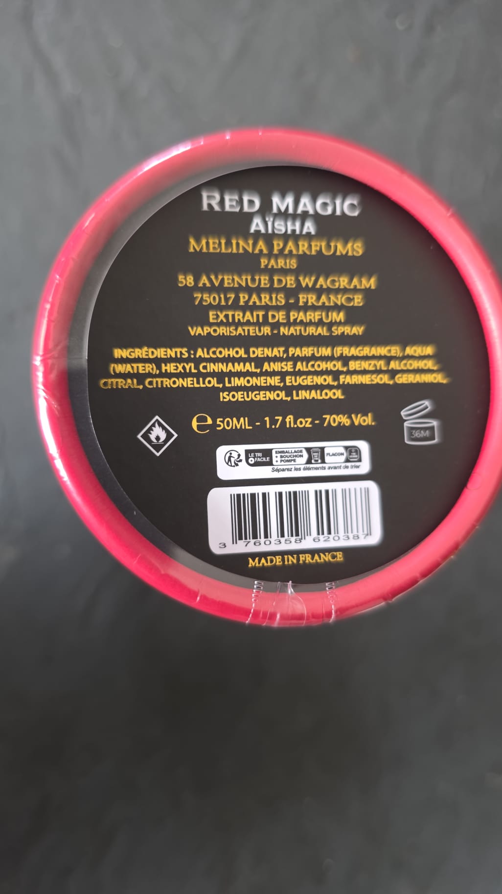 Melina Parfums - Red Magic Aïcha - Estratto di profumo miscelato