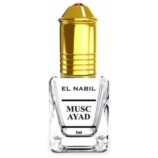 12*5ml el Nabil - Musc Ayad - Profumo concentrato Senza Alcool