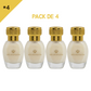 12ml * 4 Gris Montaigne - Musc Tahara Rose BonBon - Parfum Concentré