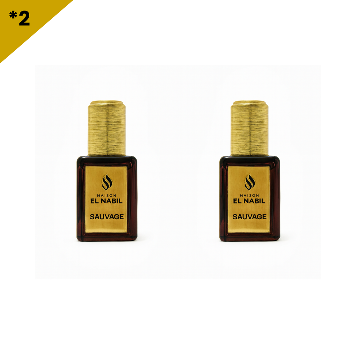 12*5ml el Nabil - Sauvage - Profumo concentrato Senza Alcool