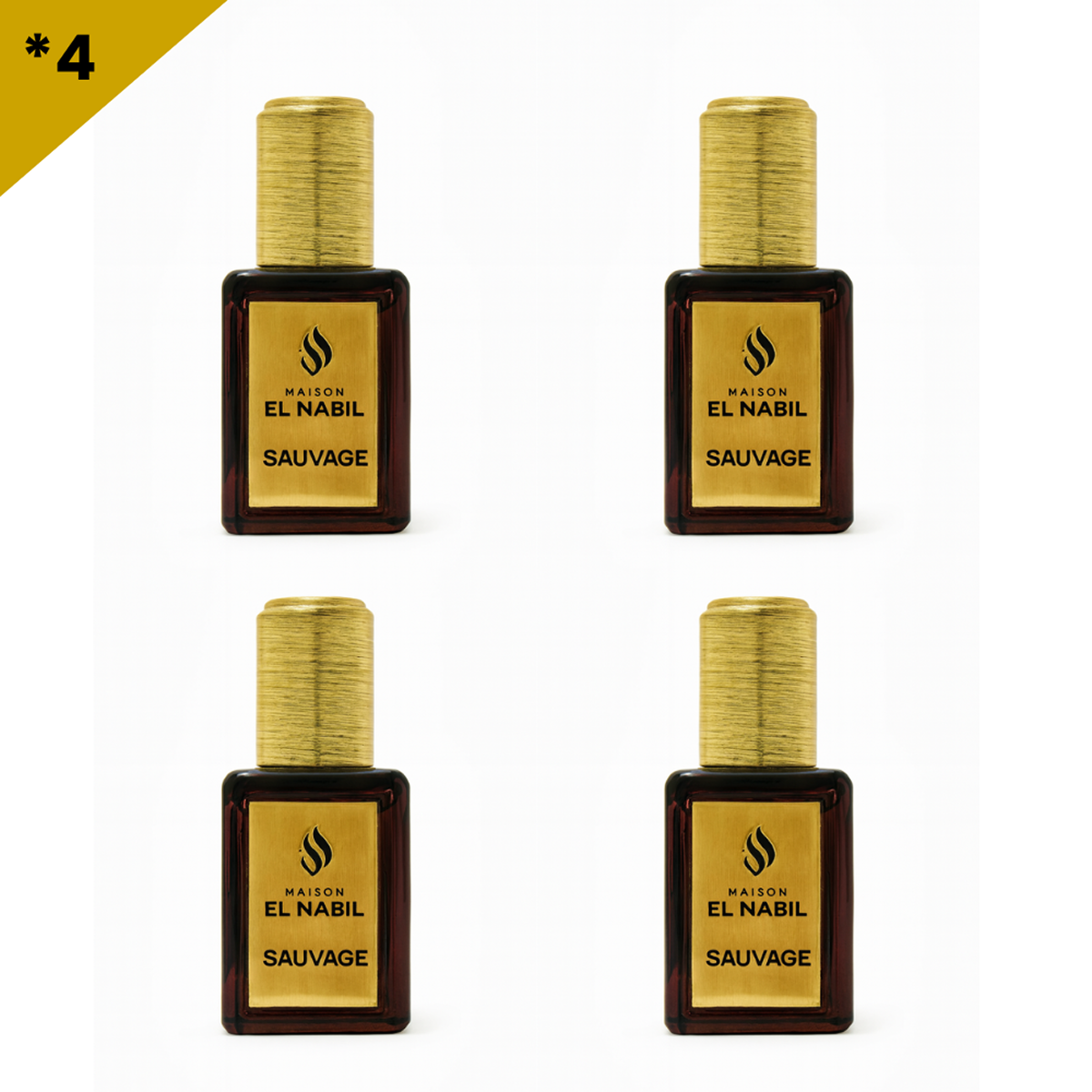 12*5ml el Nabil - Sauvage - Profumo concentrato Senza Alcool