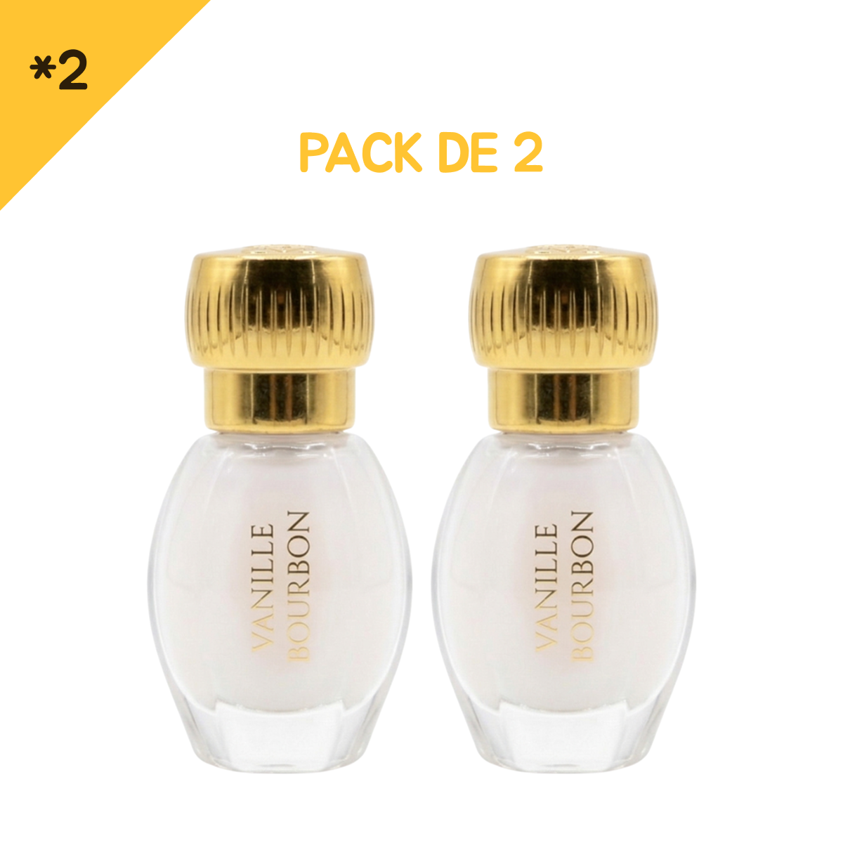 12ml * 2 Gris Montaigne - Musc Tahara Vanille Bourbon - Concentré de Parfum